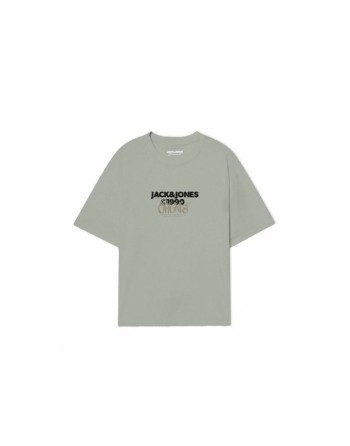 T-shirt à manches courtes homme Jack & Jones JORBUSHWICK TEE SS CREW NECK FST 12263939 Vert