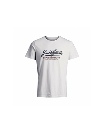 Maglia a Maniche Corte Uomo Jack & Jones JPRBLUHUDSON SS TEE CREW NECK FST 12265185 Bianco