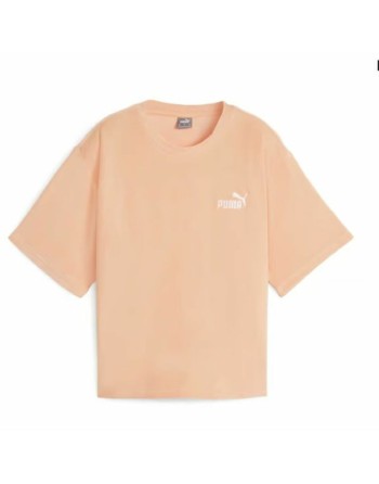 Maglia a Maniche Corte Donna Puma ESS ELEVATED RELAXED 677947 45 Arancio