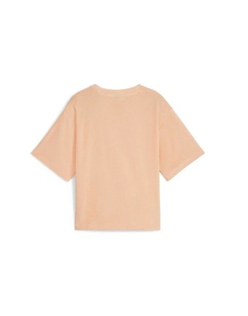 Damen Kurzarm-T-Shirt Puma ESS ELEVATED RELAXED 677947 45 Orange