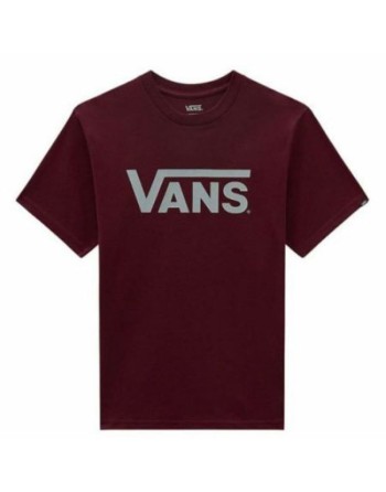 Child's Short Sleeve T-Shirt Vans Classic Vans-B VN0A7Y47Z0S1 Maroon