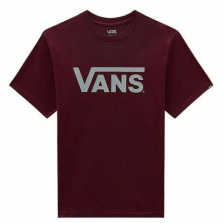 Maglia a Maniche Corte per Bambini Vans Classic Vans-B VN0A7Y47Z0S1 Rosso Granato