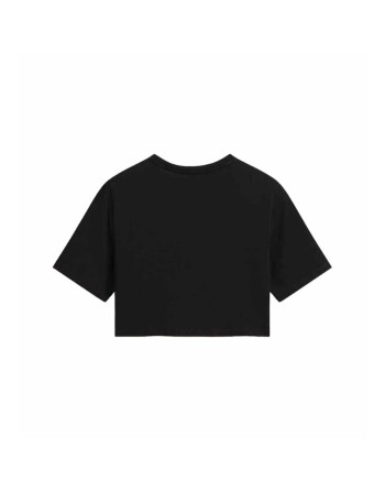 Kortærmet T-shirt til Kvinder Vans GO ANYPLACE CREW CROP II Sort