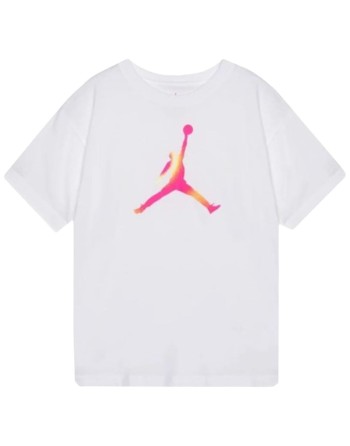 T shirt à manches courtes Enfant Nike Blanc