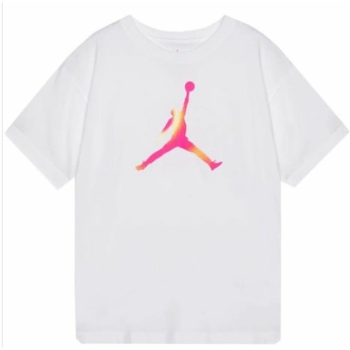Child's Short Sleeve T-Shirt Nike White