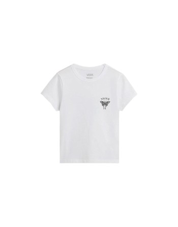 Maglia a Maniche Corte Donna Vans Catchers Club Mini Bianco