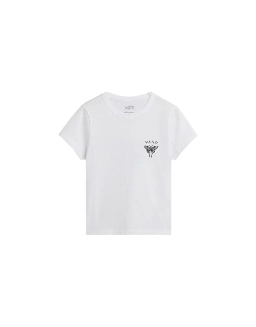 Maglia a Maniche Corte Donna Vans Catchers Club Mini Bianco