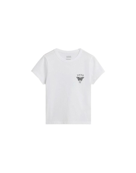 Damen Kurzarm-T-Shirt Vans Catchers Club Mini Weiß