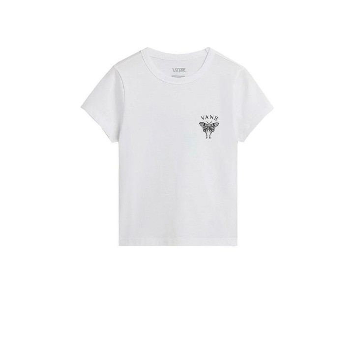 Kortærmet T-shirt til Kvinder Vans Catchers Club Mini Hvid