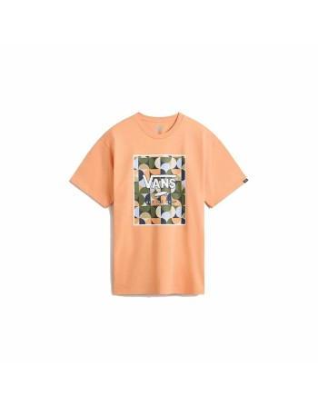 Maglia a Maniche Corte Uomo Vans MN CLASSIC PRINT BOX VN0A5E7YD051 Arancio
