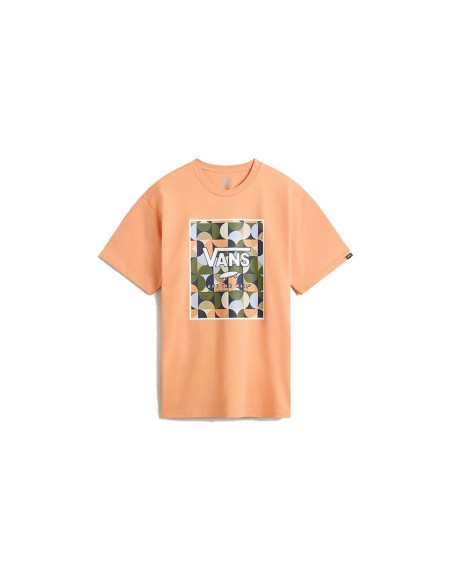 Camiseta de Manga Corta Hombre Vans MN CLASSIC PRINT BOX VN0A5E7YD051 Naranja