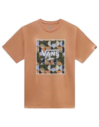 Maglia a Maniche Corte Uomo Vans MN CLASSIC PRINT BOX VN0A5E7YD051 Arancio