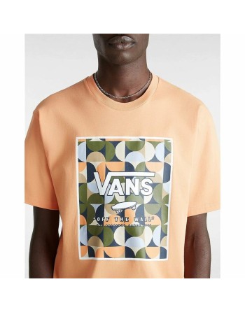 T-shirt à manches courtes homme Vans MN CLASSIC PRINT BOX VN0A5E7YD051 Orange