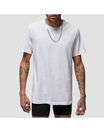 Herren Kurzarm-T-Shirt Nike Flight Base Tee JM0625 001 Weiß