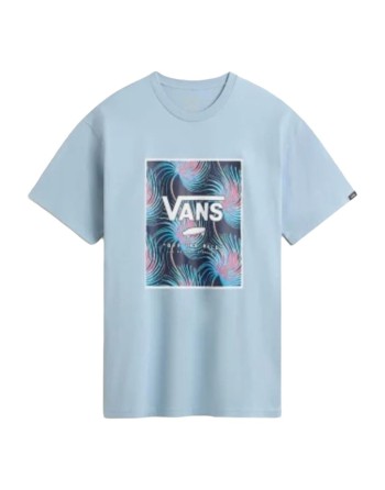 T-shirt à manches courtes homme Vans MN CLASSIC PRINT BOX VN0A5E7YCZI1 Bleu