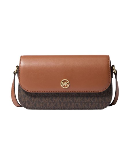 Borsa a Tracolla Michael Kors 35F4GTVC1B-BROWN Marrone 21 x 14 x 4,5 cm