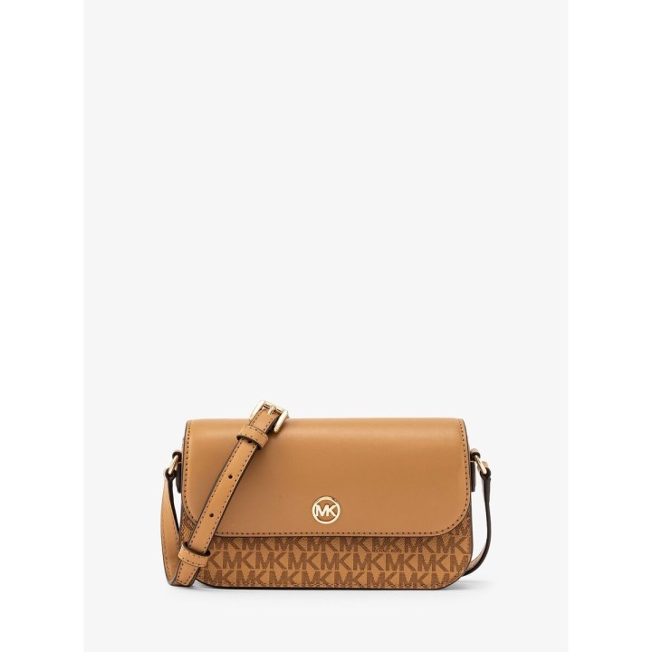 Borsa a Tracolla Michael Kors 35F4GTVC5B-DEER Marrone 21 x 14 x 4,5 cm