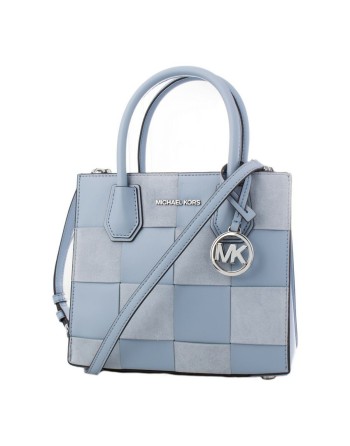 Håndtasker til damer Michael Kors 35S2SM9M6S-PALE-BLU-MLT Blå 22 x 19 x 10 cm