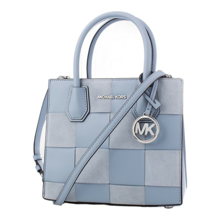Borsa Donna Michael Kors 35S2SM9M6S-PALE-BLU-MLT Azzurro 22 x 19 x 10 cm