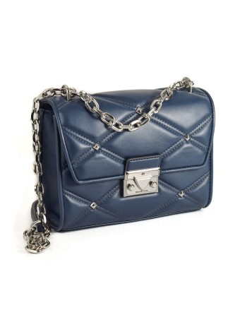 Håndtasker til damer Michael Kors 35F2SNRL2U-NAVY Blå 19 x 14 x 7 cm