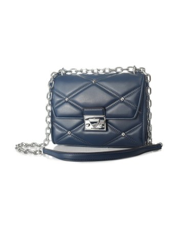 Sac-à-main Femme Michael Kors 35F2SNRL2U-NAVY Bleu 19 x 14 x 7 cm