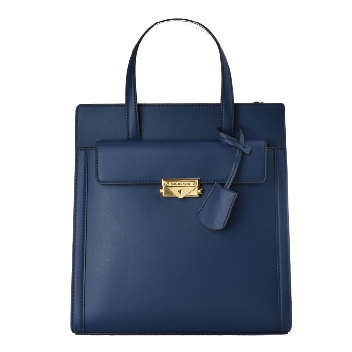Håndtasker til damer Michael Kors 35F2G0ET6O-NAVY Blå 28 x 30 x 10 cm