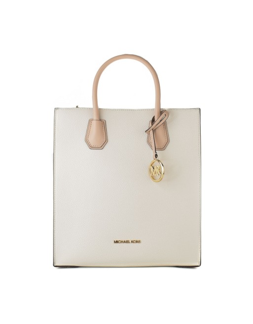 Håndtasker til damer Michael Kors 35S2GM9T8T-LT-CRM-MULTI Beige 28 x 30 x 9 cm