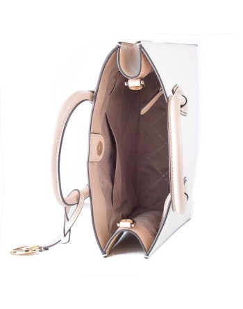 Sac-à-main Femme Michael Kors 35S2GM9T8T-LT-CRM-MULTI Beige 28 x 30 x 9 cm