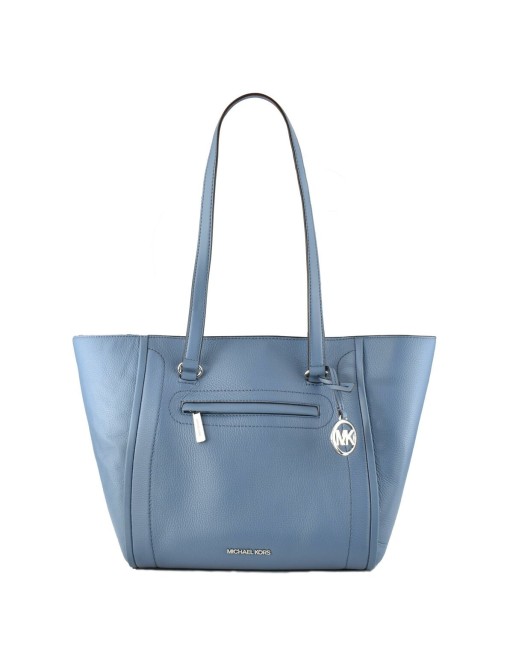 Sac-à-main Femme Michael Kors Carine Bleu 43 x 28 x 13 cm