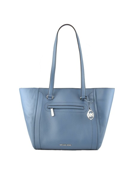 Sac-à-main Femme Michael Kors Carine Bleu 43 x 28 x 13 cm