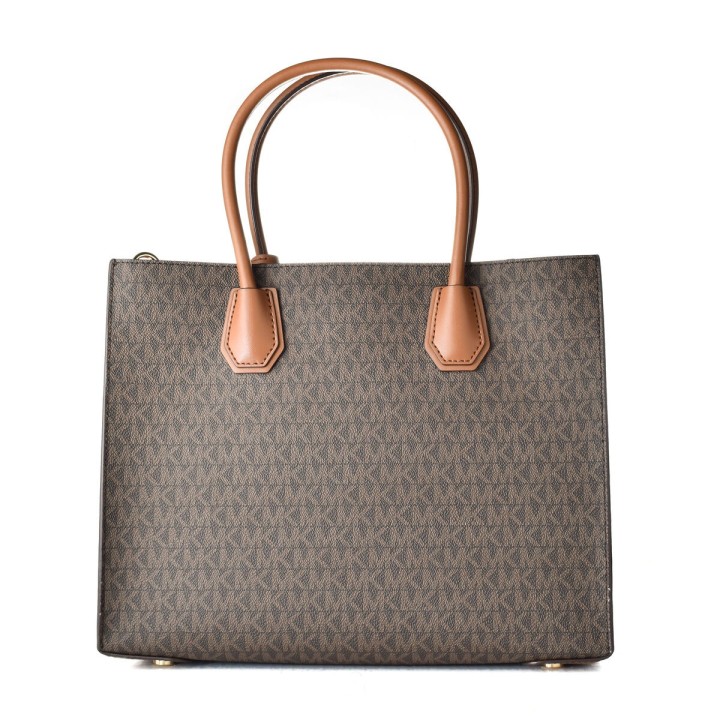 Håndtasker til damer Michael Kors MERCER Brun 32 x 26 x 13 cm