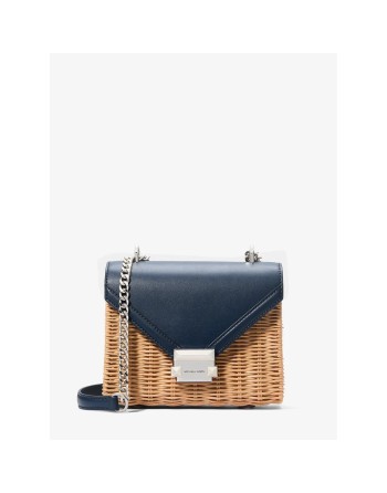 Sac à Bandoulière Michael Kors WHITNEY-NAVY Bleu 21 x 18 x 7 cm
