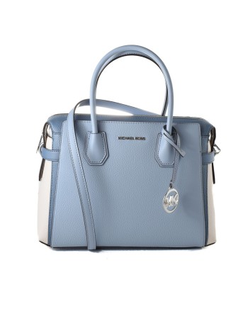 Damen Handtasche Michael Kors MERCER Blau 30 x 23 x 10 cm