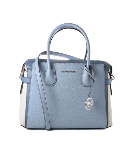 Borsa Donna Michael Kors MERCER Azzurro 30 x 23 x 10 cm