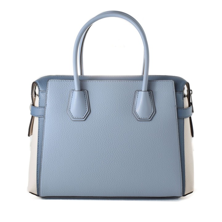 Håndtasker til damer Michael Kors MERCER Blå 30 x 23 x 10 cm