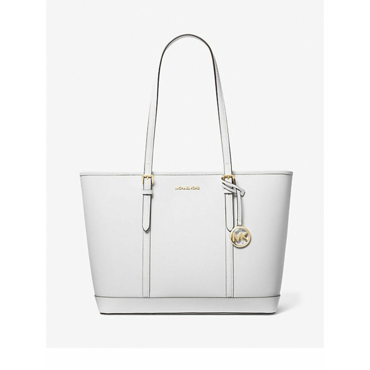 Håndtasker til damer Michael Kors 35F0GTVT9L-OPTIC-WHITE Hvid 45 x 29 x 16 cm