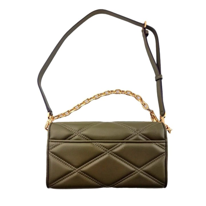 Håndtasker til damer Michael Kors Serena Grøn 25 x 15 x 4 cm