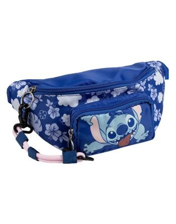 Belt Pouch Stitch Blue