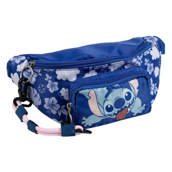 Bæltetaske Stitch Blå