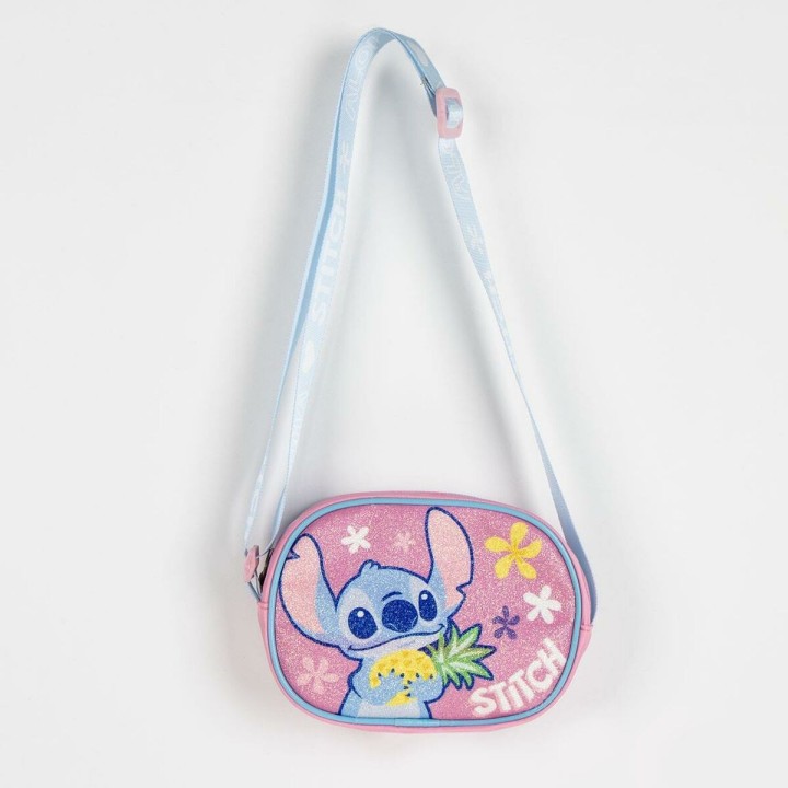 Skuldertaske Stitch Pink