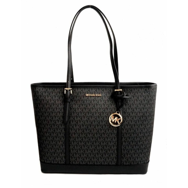 Damen Handtasche Michael Kors 35T0GTVT3V-BLACK-NOIR Schwarz 45 x 30 x 16 cm