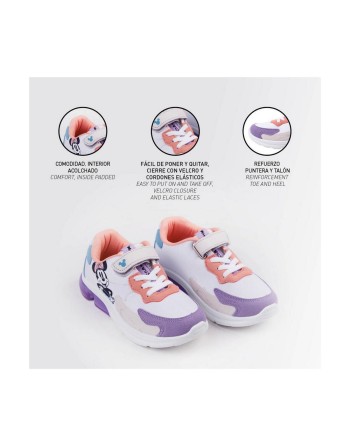 Baskets LED Minnie Mouse Multicouleur