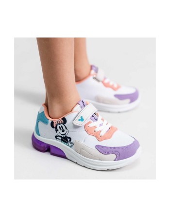 Zapatillas Deportivas con LED Minnie Mouse Multicolor
