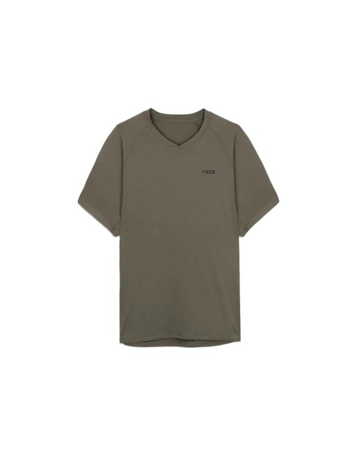 Maglia a Maniche Corte Uomo Nox Pro Fit Oliva Padel