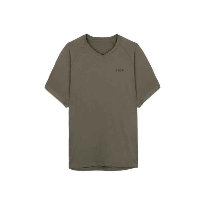 Kortærmet T-shirt til Mænd Nox Pro Fit Oliven Padel