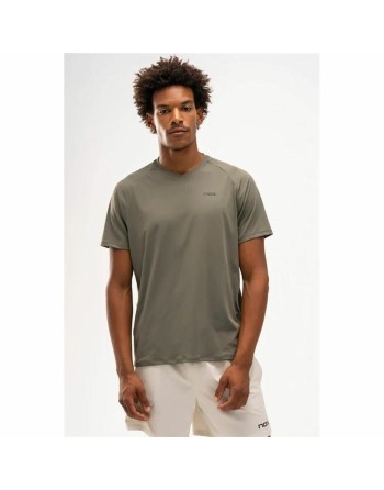 Maglia a Maniche Corte Uomo Nox Pro Fit Oliva Padel
