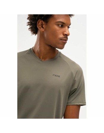 Maglia a Maniche Corte Uomo Nox Pro Fit Oliva Padel