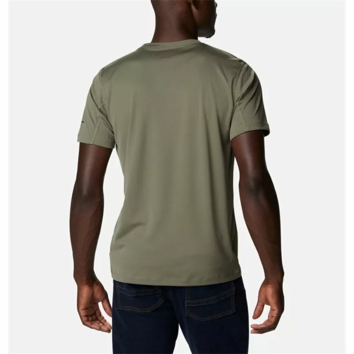Maglia a Maniche Corte Uomo Columbia Zero Rules Oliva