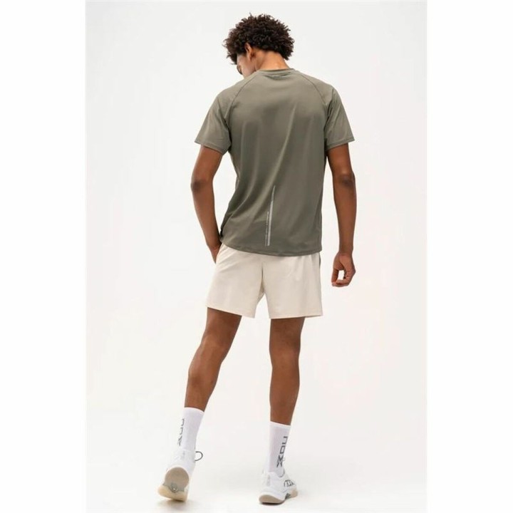 Kortærmet T-shirt til Mænd Nox Pro Fit Oliven Padel