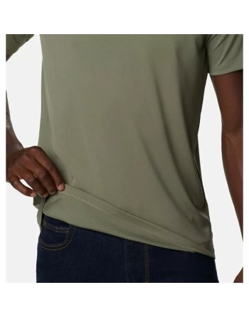 Herren Kurzarm-T-Shirt Columbia Zero Rules Olive